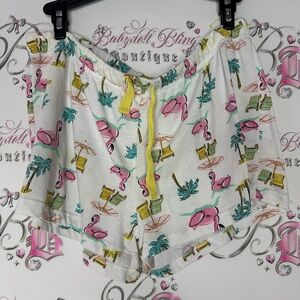 Carisma shorts flamingo 🦩 pool tube beach day chair palm tree vacation